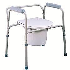 Commode Chair with Lid
