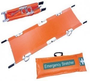 Stretcher Emergency Canvas Aluminum Foldable