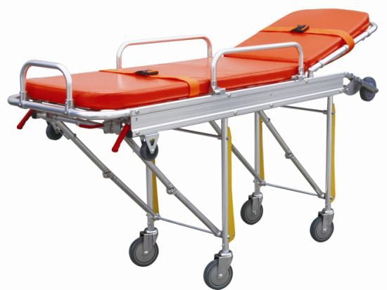Emergency Ambulance Stretcher Trolley Self Loading