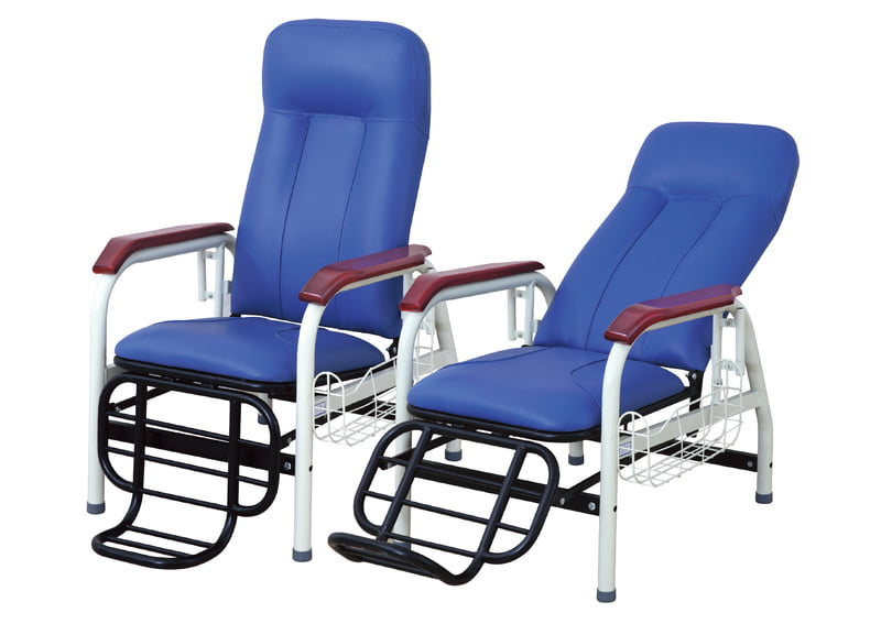 Multipurpose Transfusion/Phlebotomy/Infusion Chair with drip stand