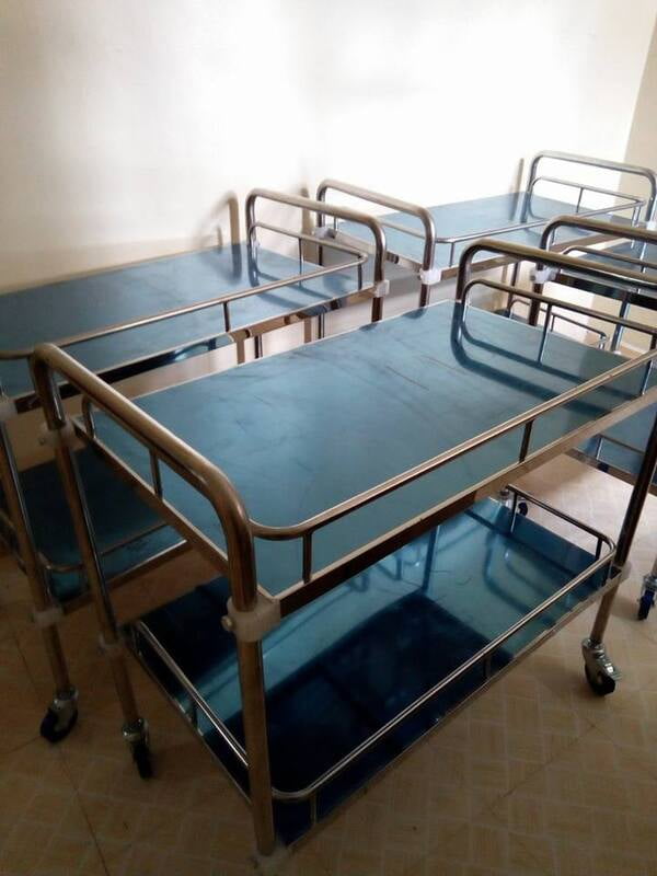 Dressing Trolley with Drawers Mobile Dressing Trolley with Drawers Mobile