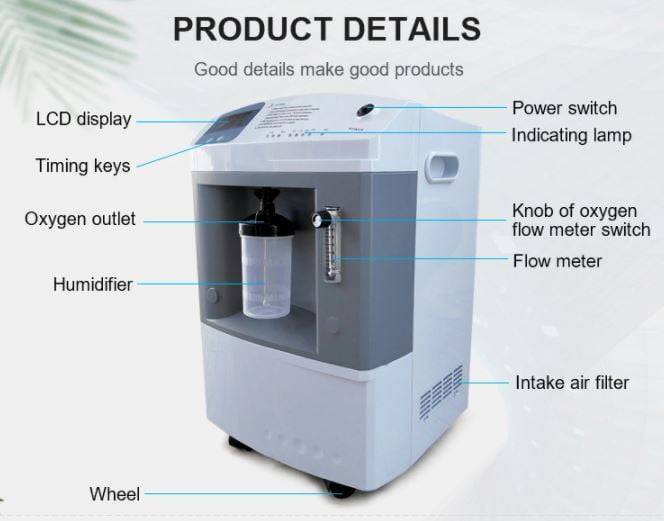 Oxygen Concentrators Jay-10 Dual Flow