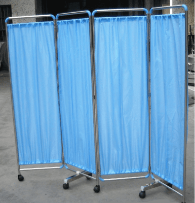 Ward Privacy Screen 4 Fold Medical