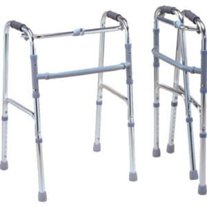 Folding Walking Frame with Wheels